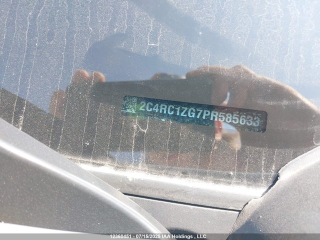 2C4RC1ZG7PR585633 Chrysler grand caravan