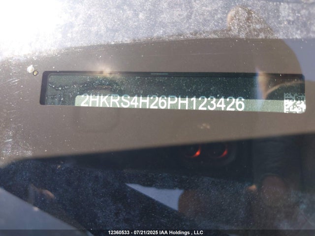 2HKRS4H26PH123426 Honda l15be