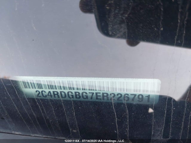2C4RDGBG7ER226791 Dodge Grand Caravan