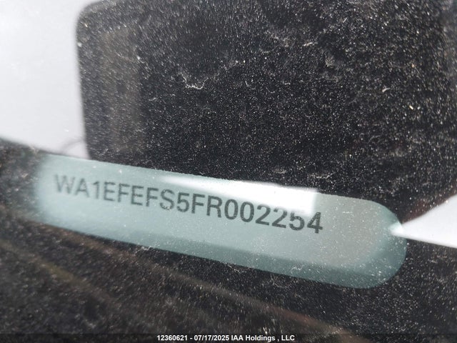 WA1EFEFS5FR002254 Audi 2.0t