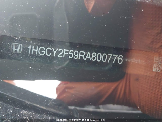1HGCY2F59RA800776 Honda lfc5