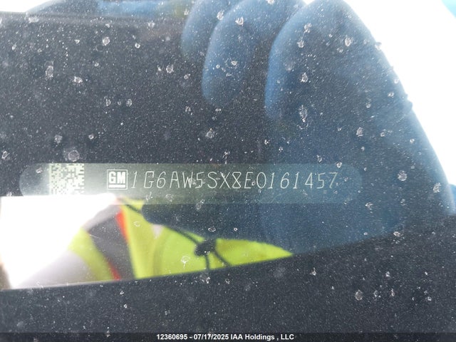 1G6AW5SX8E0161457 Cadillac ltg