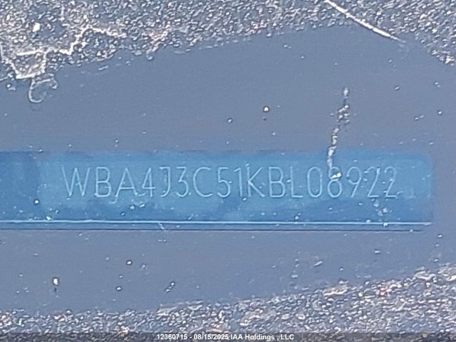 BMW 430I 2019 WBA4J3C51KBL08922 Image 9