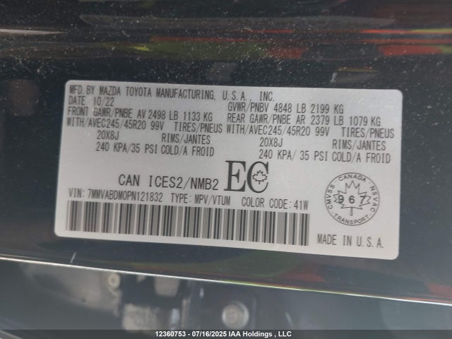 7MMVABDM0PN121832 Mazda py