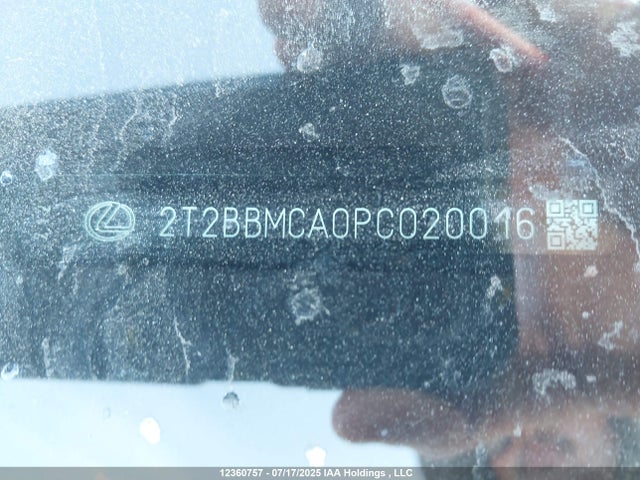 2T2BBMCA0PC020016 Lexus a25a-fxs, 5nm+4nm