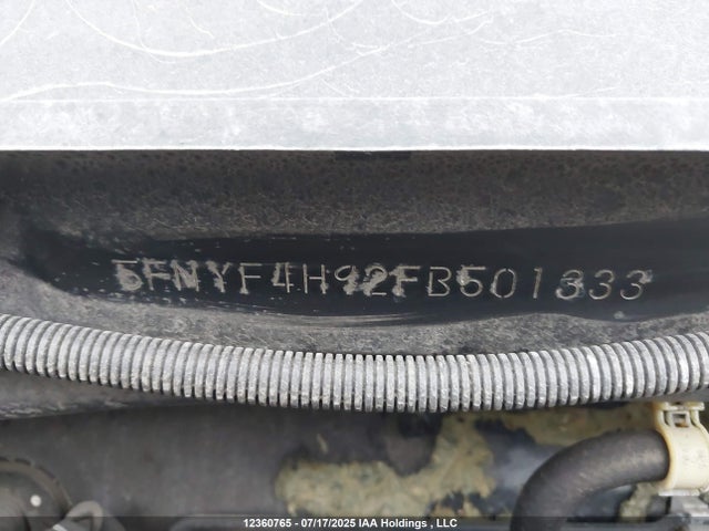 5FNYF4H92FB501333 Honda j35z4
