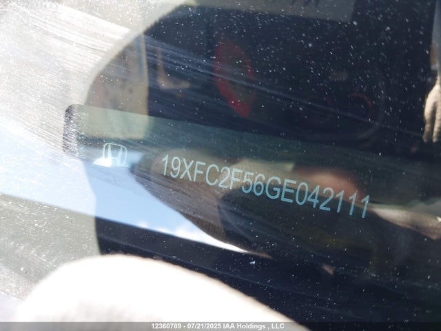 Honda k20c2 2016 19XFC2F56GE042111 Image 9