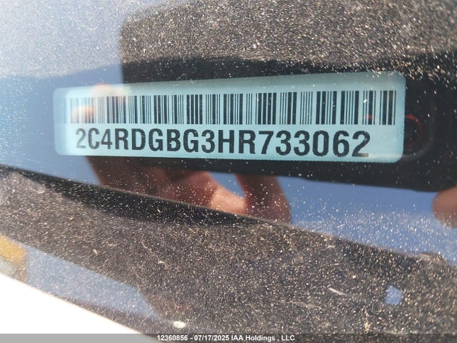 2C4RDGBG3HR733062 Dodge Grand Caravan