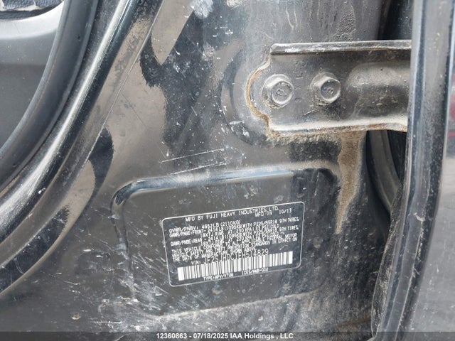 JF2SJHDC1EH514829 Subaru 2.5turbo c0