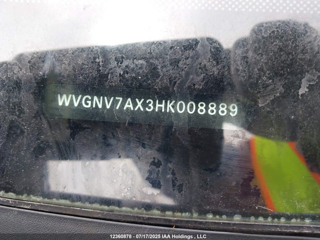 WVGNV7AX3HK008889 Volkswagen Tiguan