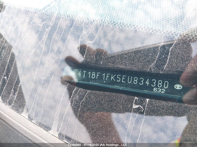 4T1BF1FK5EU834380 Toyota 2ar-fe