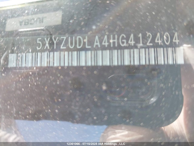 5XYZUDLA4HG412404 Hyundai t-gdi theta ii