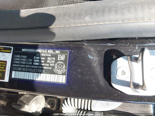 55SWF8EB1KU311005 Mercedes-Benz m264