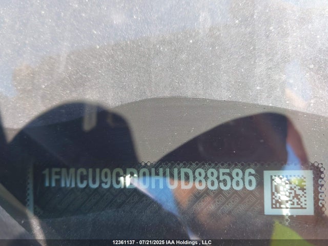 1FMCU9GD0HUD88586 Ford gtdi sigma w/premium fuel