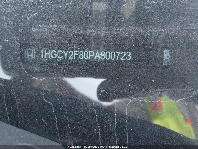 1HGCY2F80PA800723 Honda lfc5