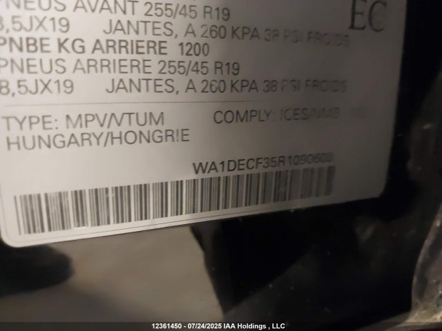 WA1DECF35R1090608 Audi Q3 45 Komfort