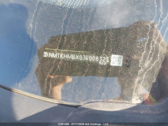 NMTKHMBX0JR008325 Toyota 3zr-fae
