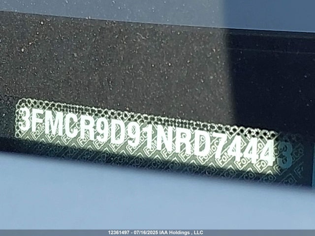 Ford gtdi 2022 3FMCR9D91NRD74443 Image 19