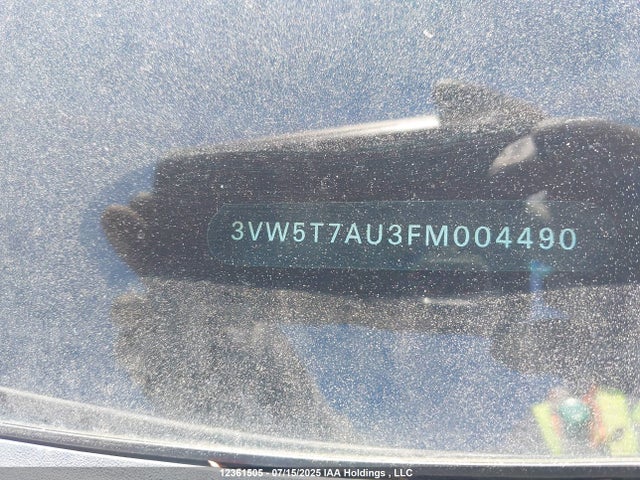 3VW5T7AU3FM004490 Volkswagen 2015