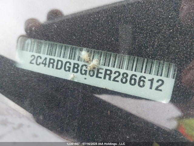 2C4RDGBG6ER286612 Dodge Grand Caravan