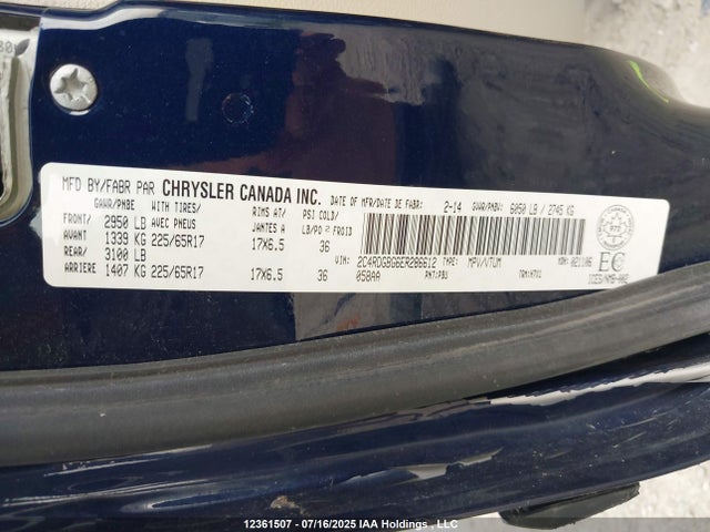 2C4RDGBG6ER286612 Dodge Grand Caravan