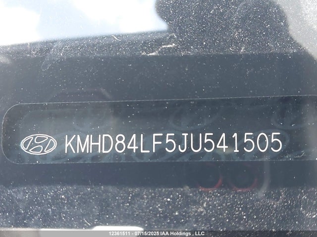 KMHD84LF5JU541505 Hyundai mpi nu