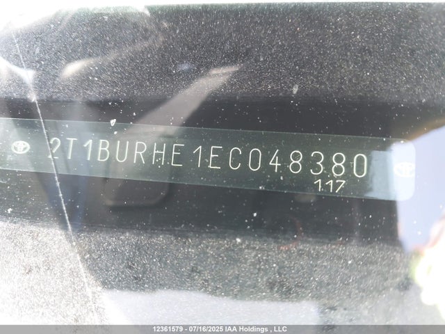 Toyota 2zr-fe 2014 2T1BURHE1EC048380 Image 19