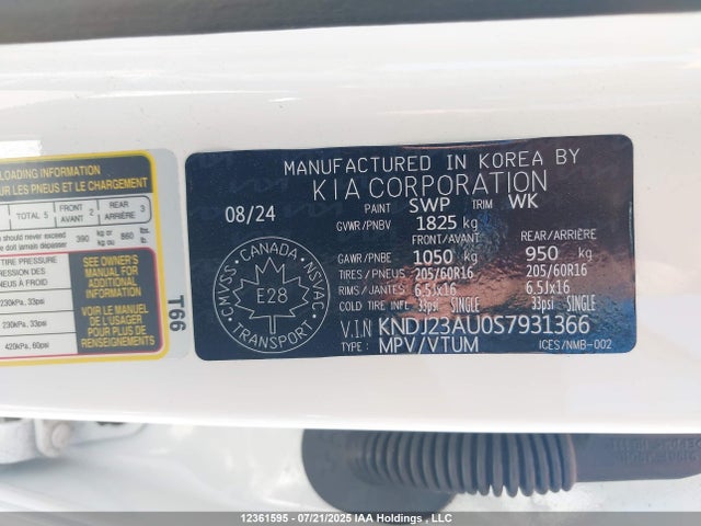KIA Soul 2025 KNDJ23AU0S7931366 Image 9
