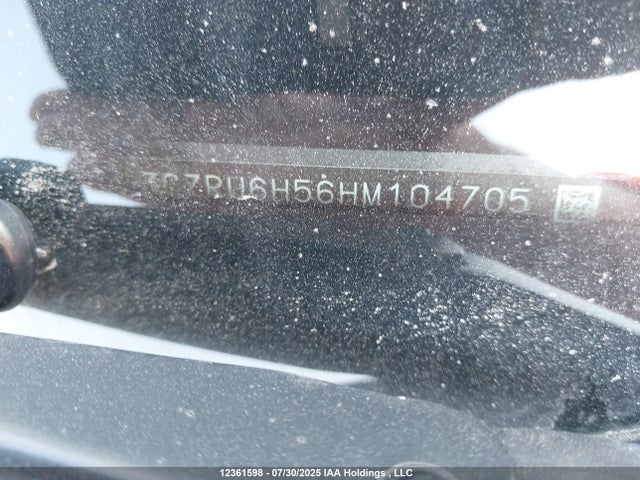 3CZRU6H56HM104705 Honda r18z9