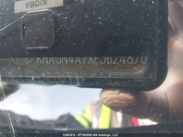 KNAGN4A7XF5624870 KIA dohc gdi theta ii
