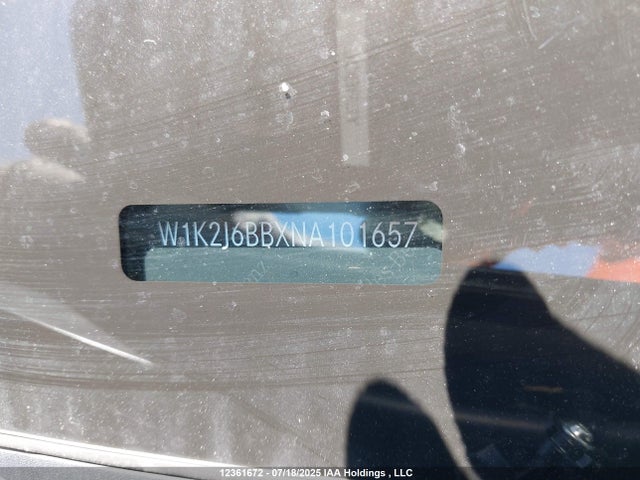 W1K2J6BBXNA101657 Mercedes-Benz Amg Cls 53 Coupe 4maitc