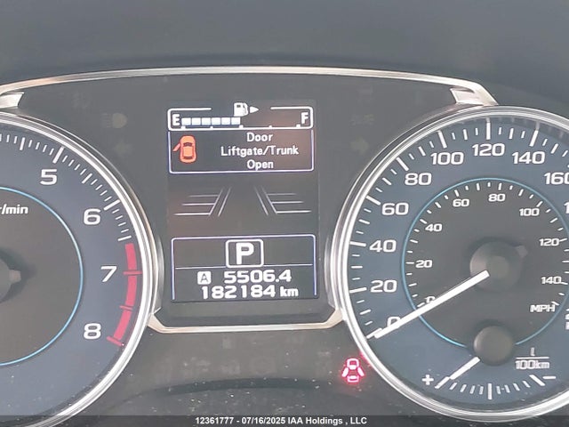 JF2GPANC3HH274987 Subaru naturally aspirated