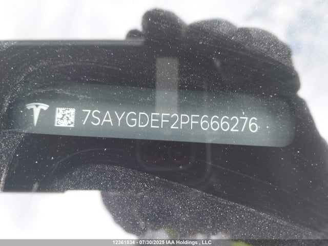 7SAYGDEF2PF666276 Tesla Model Y