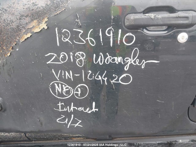 1C4HJXFG9JW104420 Jeep Wrangler