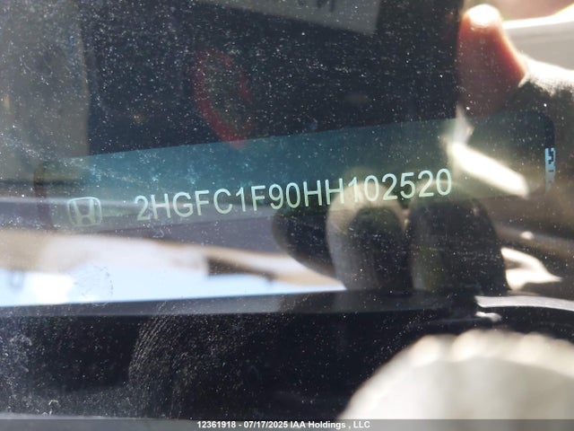 2HGFC1F90HH102520 Honda l15b7