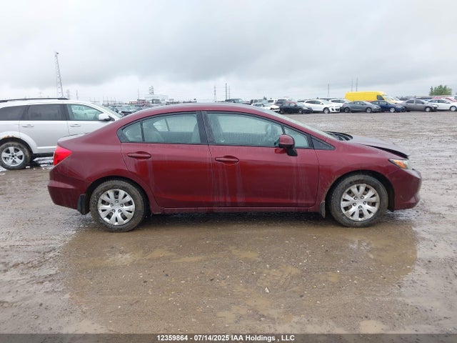 12359864 :رقم المزاد ، 2HGFB2F42CH062303 vin ، 2012 Honda Civic Lx مزاد بيع