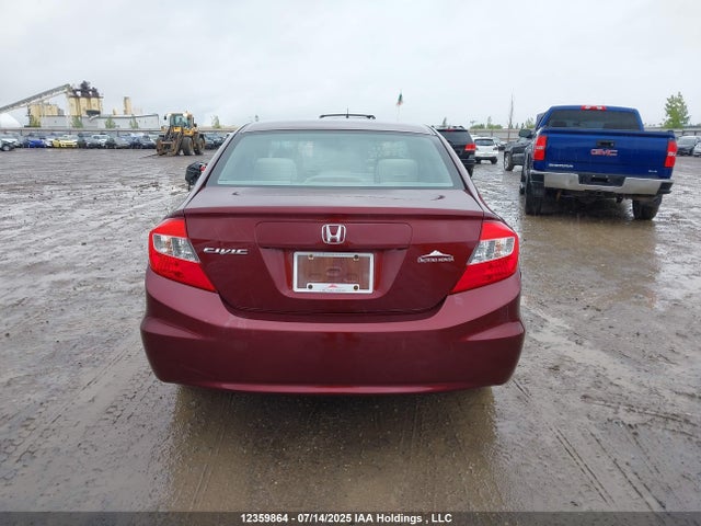 12359864 :رقم المزاد ، 2HGFB2F42CH062303 vin ، 2012 Honda Civic Lx مزاد بيع