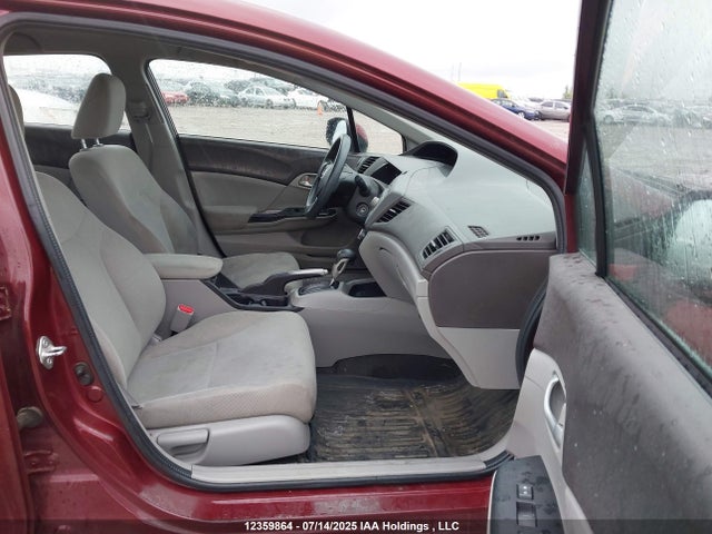 12359864 :رقم المزاد ، 2HGFB2F42CH062303 vin ، 2012 Honda Civic Lx مزاد بيع