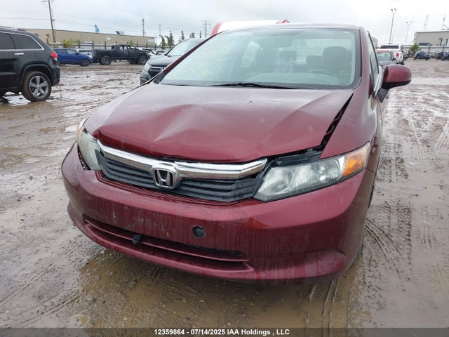 12359864 :رقم المزاد ، 2HGFB2F42CH062303 vin ، 2012 Honda Civic Lx مزاد بيع