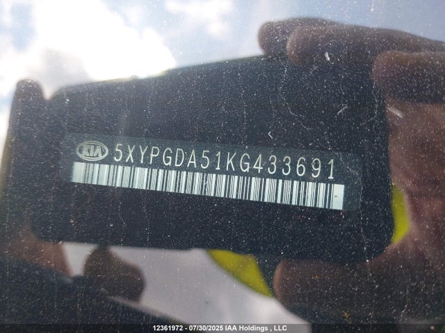 5XYPGDA51KG433691 KIA gdi lambda-ii