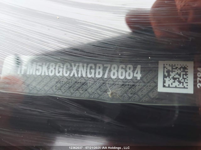 1FM5K8GCXNGB78684 Ford gtdi