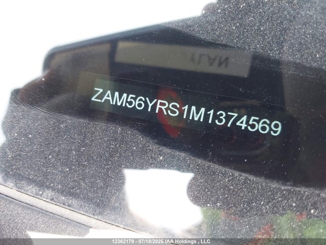 ZAM56YRS1M1374569 Maserati m156e