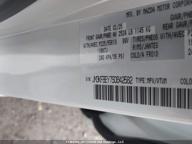 JM3KFBEY7S0642582 Mazda py
