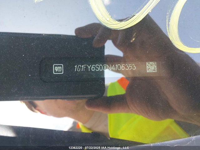 1G1FY6S08N4106353 Chevrolet 2022