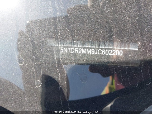 5N1DR2MM9JC602200 Nissan Pathfinder