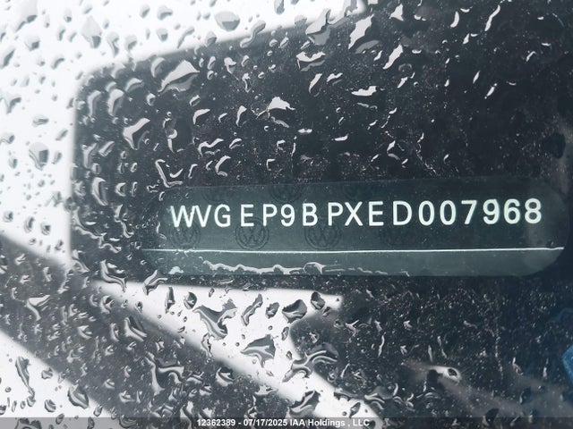WVGEP9BPXED007968 Volkswagen 2014