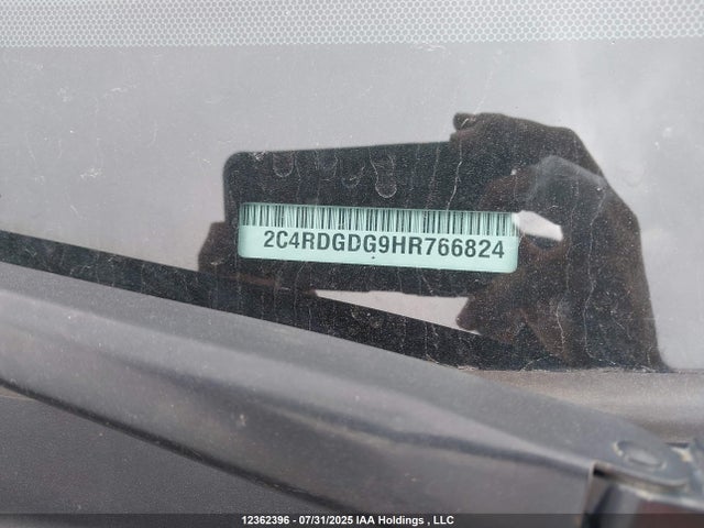 2C4RDGDG9HR766824 Dodge 2017