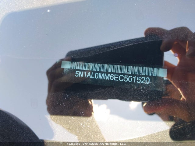 5N1AL0MM6EC501520 Infiniti QX60