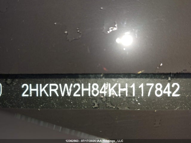 2HKRW2H84KH117842 Honda l15be