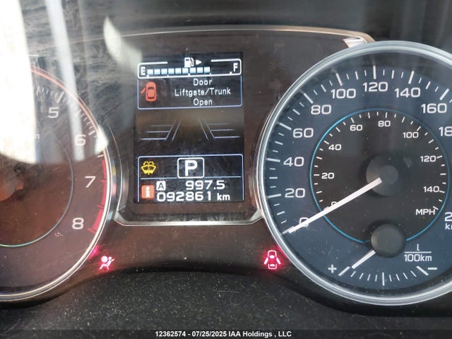 JF2GPANC2G8333431 Subaru naturally aspirated